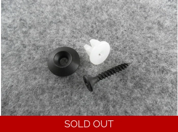 100 x Black Trim Panel Fixing Clips for VW T4,T5,T6 Transporter